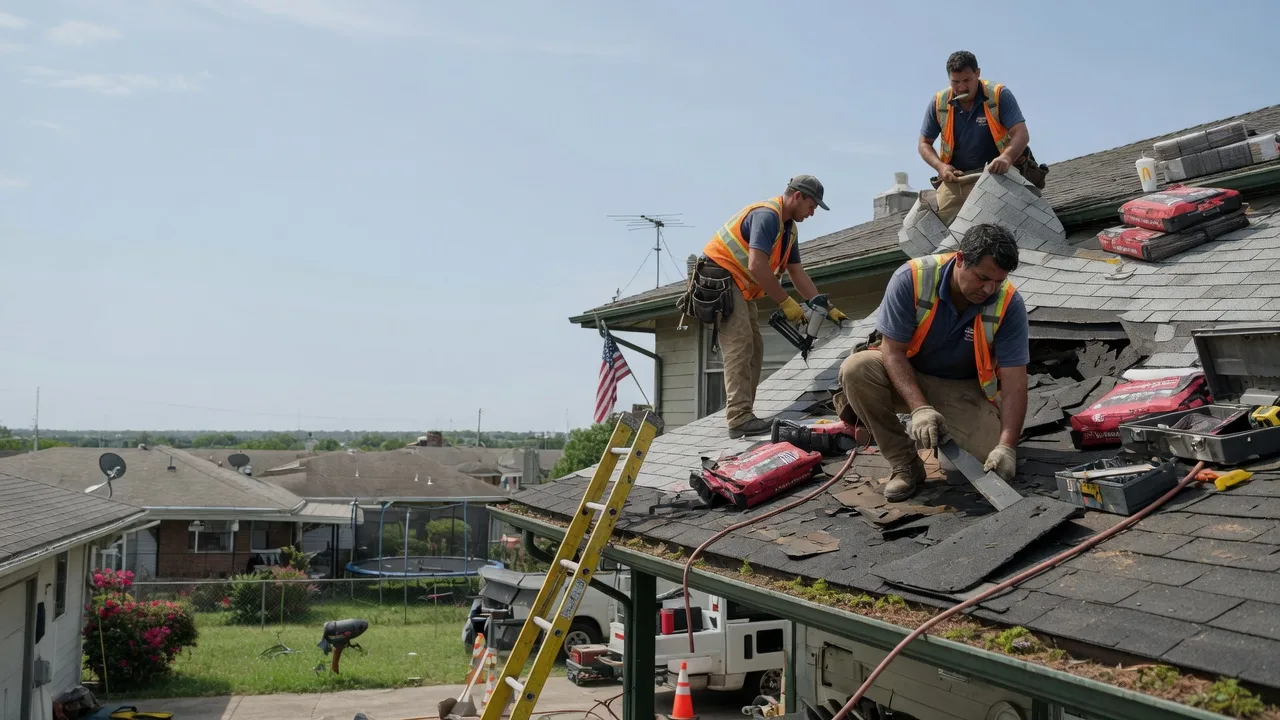 Roof Repair in Snook, TX near me